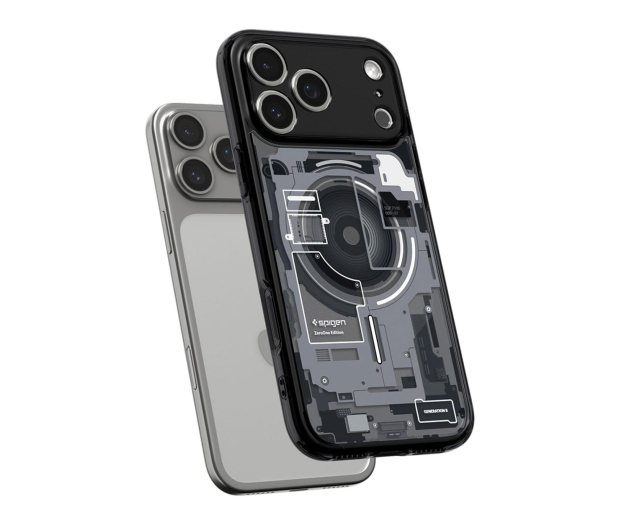 Spigen Ultra Hybrid Mag Magsafe do Iphone 17 Pro Max Zero One Black - 1359932 - zdjęcie 4